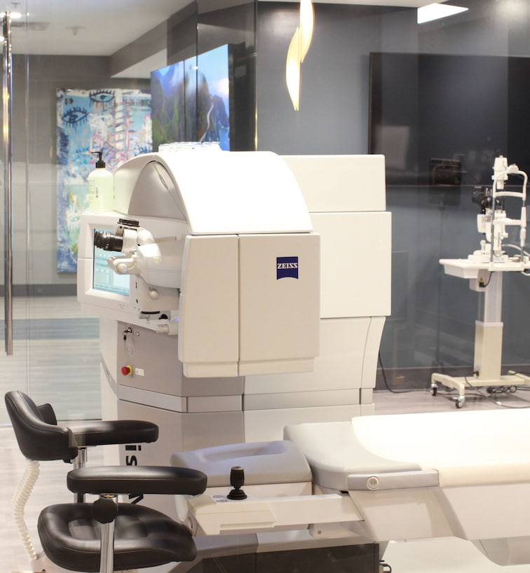 Parkhurst vision procedure equipment