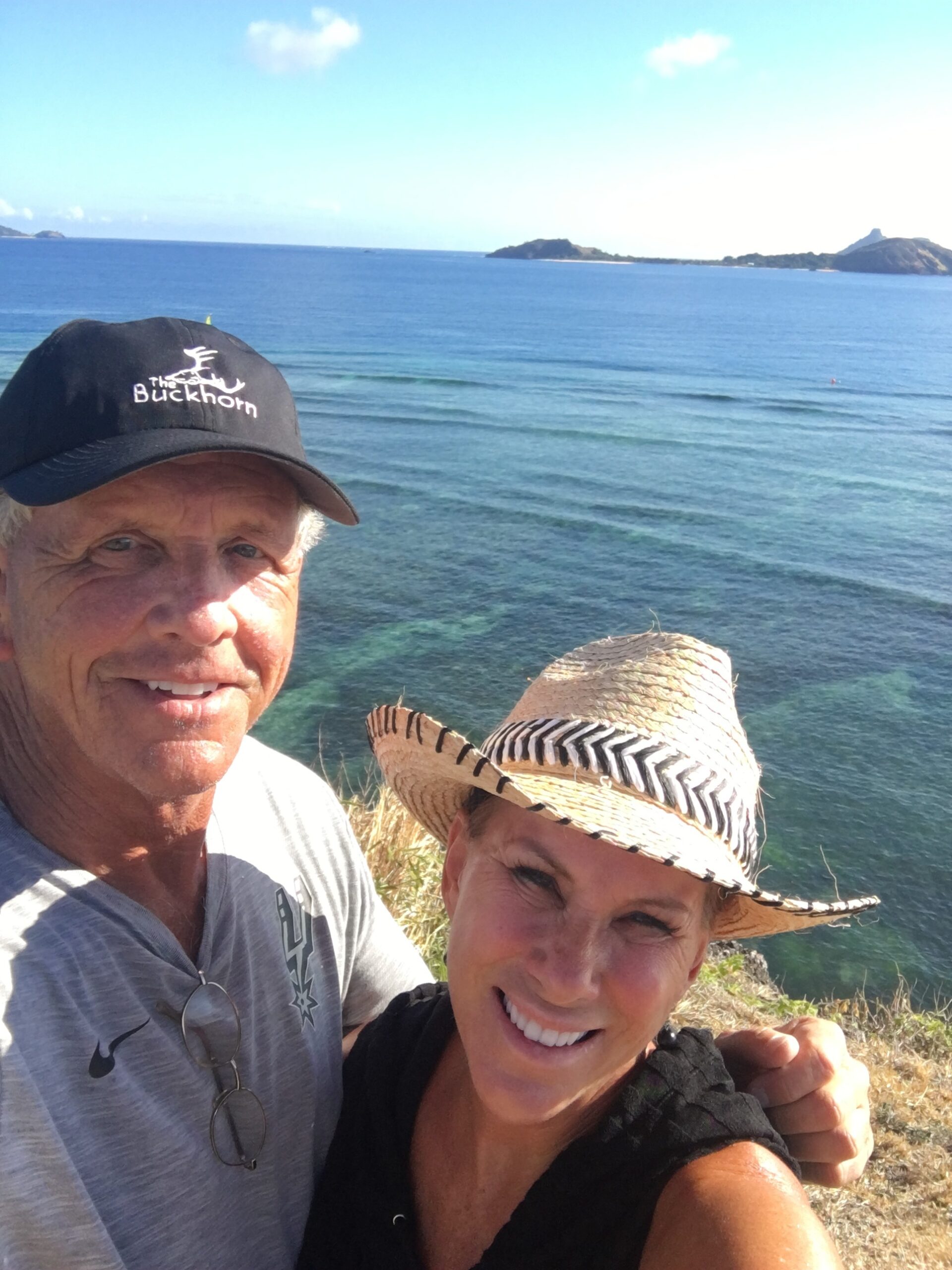 couple taking selfie