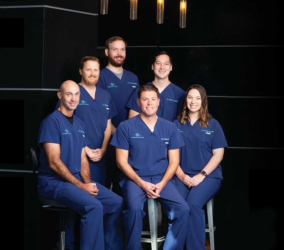 A Close-up of the team of eye doctors and surgeons at Parkhurst NuVision Lasik
