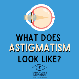 what does astigmatism look like