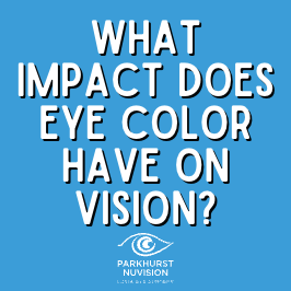 eye color impact on vision
