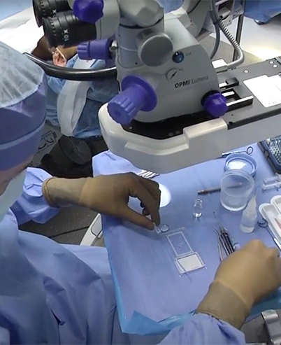 Visian Toric ICL procedure up close